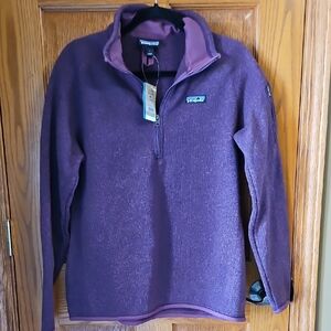 Patagonia Deep Purple/burgundy  Fleece Pullover